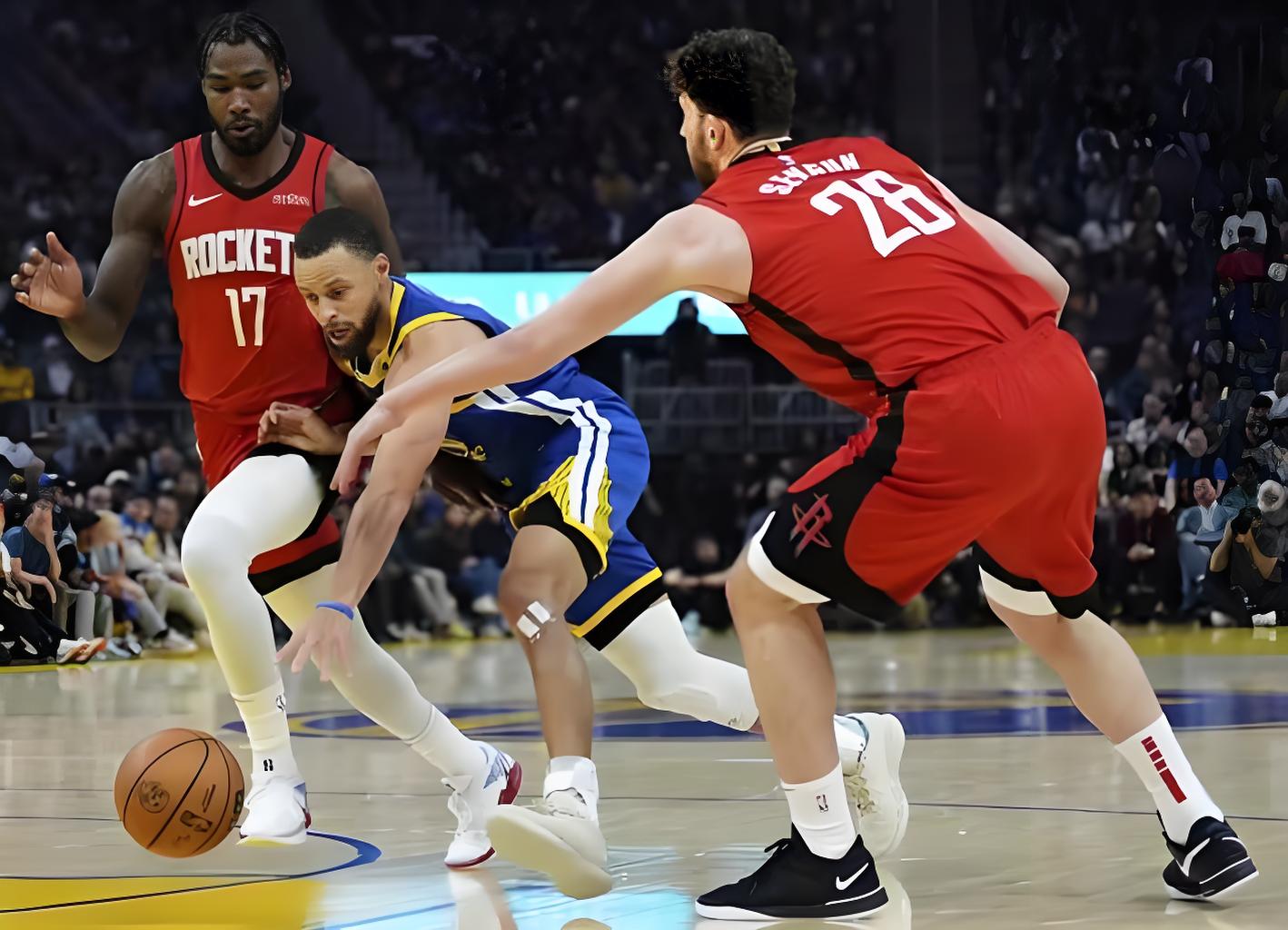 福建队力克灰熊，库里点燃赛场